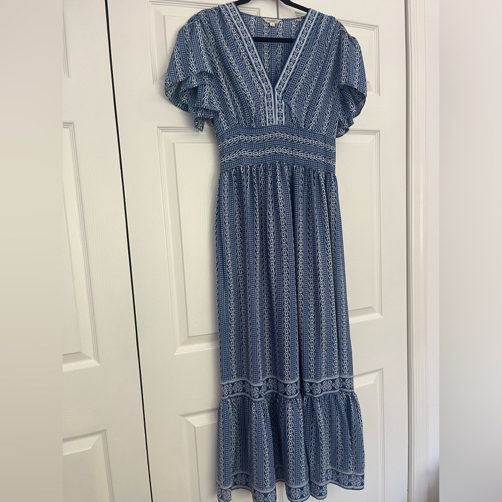 Max Studio Maxi Dress in Blue